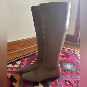 Vince Nella Leather Riding Knee High Boots - 7